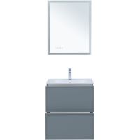 Тумба под раковину Aquanet Арт 60 313274 подвесная Мисти грин — фото 10, Тумбы под раковину