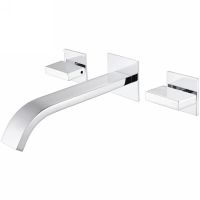 Смеситель для раковины Abber Wasserfall Хром арт-AF8612 — фото 1, Смесители для раковины