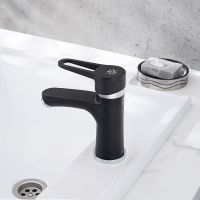 Смеситель для раковины Ростовская Мануфактура Сантехники SL77BL-001F Черный — фото 6, Смесители