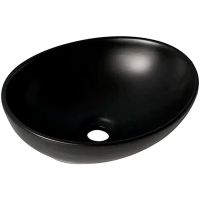 Раковина-чаша Gappo 41 GT304-8 Черная матовая — фото 1, Раковины накладные