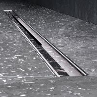 Товар: Душевой лоток AM.PM MasterFlow 100 W01SC-S11-100-05SB с решеткой Хром матовый Slim line - фото 7 Душевой лоток AM.PM MasterFlow 100 W01SC-S11-100-05SB с решеткой Хром матовый Slim line — фото 7, Душевые лотки