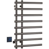 Электрический полотенцесушитель Boheme Uno 722-GM Оружейная сталь — фото 1, Электрические полотенцесушители