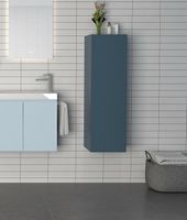 Шкаф пенал Orka Ferla 30 3006244 подвесной Синий матовый — фото 2, Мебель для ванной