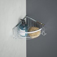 Полка корзина Artwelle Universell 4133 угловая Хром — фото 3, Полки для ванной и душа