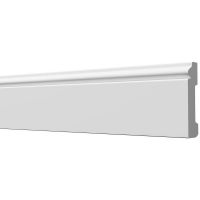 Плинтус Decor-Dizayn DD005 2000x79x13 мм — фото 1, Плинтуса напольные