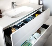 Тумба под раковину Boheme Armadi Art Vallessi 120 837-120-W подвесная Белая — фото 8, Мебель для ванной