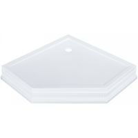 Душевой поддон из стеклокомпозита Migliore Diadema 95х95 24481 Белый — фото 1, Стеклопластиковые душевые поддоны