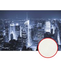 Фреска Ortograf Небоскребы 0999 Фактура флок FLK Флизелин (3*2) Синий, Город — фото 1, Фрески