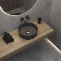 Товар: Раковина-чаша Berges Ego SL 38 181021 Антрацит матовый - фото 3 Раковина-чаша Berges Ego SL 38 181021 Антрацит матовый — фото 3, Раковины