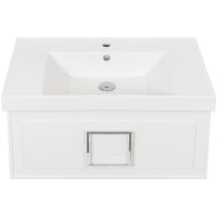 Тумба под раковину La Fenice Cubo 80 FNC-01-CUB-B-80 подвесная Белая матовая — фото 3, Мебель для ванной