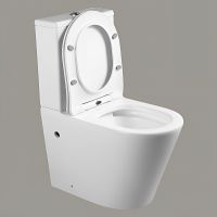 Унитаз компакт Ceruttispa Sella GW CT9864 с бачком и сиденьем Микролифт — фото 3, Напольные унитазы