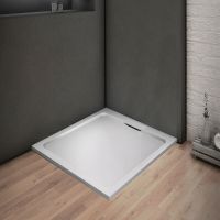 Душевой поддон из искусственного камня WeltWasser TR S 80x80 10000002764 Белый — фото 2, Душевые поддоны