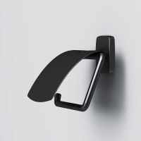 Держатель туалетной бумаги AM.PM Gem A90341422 с крышкой Черный — фото 5, Держатели туалетной бумаги