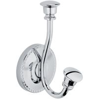 Двойной крючок Fixsen Adele FX-55005 Хром — фото 1, Крючки для полотенец