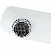 Смеситель для ванны Kaiser Glory 69122 Белый Хром — фото 4, Смесители