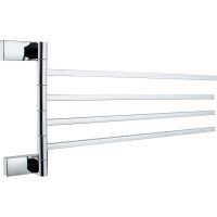 Полотенцедержатель Haiba HB8814 поворотный Хром — фото 1, Полотенцедержатели