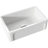 Кухонная мойка Kerasan Hannah Yorkshire 76 542101 Белая — фото 1, Кухонные мойки