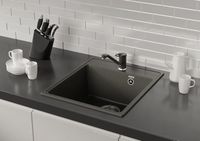 Товар: Смеситель для кухни Ulgran Quartz UQ-004-09 Асфальт - фото 2 Смеситель для кухни Ulgran Quartz UQ-004-09 Асфальт — фото 2, Смесители