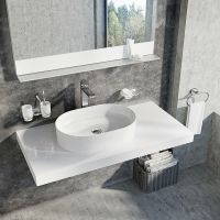 Раковина-чаша Ravak Ceramic O Slim 55 XJX01155001 Белая — фото 3, Раковины накладные