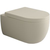 Унитаз Bocchi V-Tondo 1416-007-0129 подвесной Жасмин матовый без сиденья — фото 1, Унитазы