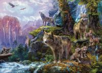 Фреска Ortograf Животные 7139 Фактура бархат FX Флизелин (3,8*2,7) Разноцветный, Животные/Пейзаж — фото 2, Фрески