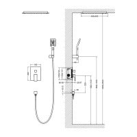 Товар: Душевая система Timo Selene SX-2029/00SM Хром - фото 6 Душевая система Timo Selene SX-2029/00SM Хром — фото 6, Встраиваемые душевые комплекты