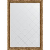 Зеркало Evoform Exclusive-G 189х134 BY 4507 с гравировкой в багетной раме - Вензель бронзовый 101 мм — фото 1, Мебель для ванной