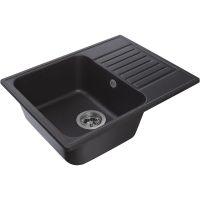 Товар: Кухонная мойка Reflection Prima 60 RF0460BL Черная - фото 2 Кухонная мойка Reflection Prima 60 RF0460BL Черная — фото 2, Кухонные мойки