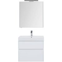 Товар: Комплект мебели для ванной Aquanet Бруклин 70 207804 подвесной Белый глянец - фото 8 Комплект мебели для ванной Aquanet Бруклин 70 207804 подвесной Белый глянец — фото 8, Комплекты мебели для ванной