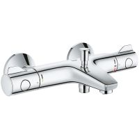Смеситель для ванны Grohe Grohtherm 800 34576000 с термостатом Хром — фото 1, Смеситель для ванны