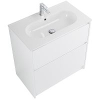 Тумба под раковину BelBagno Kraft 80 KRAFT-800-2C-PIA-BO Bianco Opaco — фото 16, Тумбы под раковину