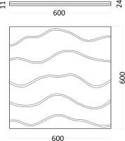 Товар: Гипсовая 3д панель Artpole Sandy-2 D-0003-2 600x600 мм - фото 8 Гипсовая 3д панель Artpole Sandy-2 D-0003-2 600x600 мм — фото 8, Гипсовые 3Д панели