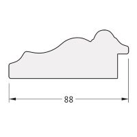Зеркало Evoform Octagon 61х61 BY 7344 в багетной раме - Римская бронза 88 мм — фото 4, Мебель для ванной