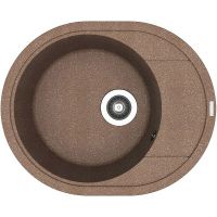 Кухонная мойка Florentina Родос-580 20.240.B0580.105 Коричневая — фото 1, Кухонные мойки