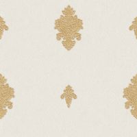 Обои Bernardo Bartalucci Gabriella 84136-2 Винил на флизелине (1,06*10,05) Бежевый, Дамаск — фото 1, Обои для стен
