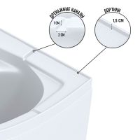 Душевая кабина Niagara Promo 90x90 P90/40/MT/BK без гидромассажа — фото 5, Душевые кабины