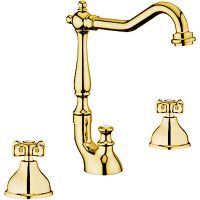 Товар: Смеситель для раковины Webert Ottocento OT750202010 Золото - фото 1 Смеситель для раковины Webert Ottocento OT750202010 Золото — фото 1, Смесители для раковины