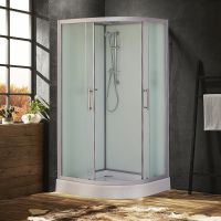 Душевая кабина Esbano ES-90CR 90x90 ESKB890CR без гидромассажа — фото 2, Душевые кабины