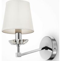 Настенный светильник Maytoni Neoclassic Beira MOD064WL-01N Белый Никель — фото 2, Бра