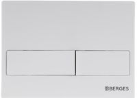 Комплект унитаза с инсталляцией Berges Floe Rimless 043278 с сиденьем Микролифт и Белой матовой клавишей смыва — фото 13, Комплекты унитаз + инсталляция