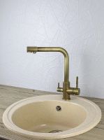 Смеситель для кухни Viko V-5064 Античная бронза — фото 2, Смесители для кухни