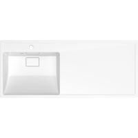 Товар: Раковина Paola Magenta 110 L с местом под стиральную машину Белая глянцевая - фото 5 Раковина Paola Magenta 110 L с местом под стиральную машину Белая глянцевая — фото 5, Раковины