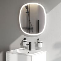 Товар: Зеркало AM.PM Func 65 M8FMOX0651WGS с подсветкой с ИК-сенсорным выключателем - фото 4 Зеркало AM.PM Func 65 M8FMOX0651WGS с подсветкой с ИК-сенсорным выключателем — фото 4, Зеркала в ванную комнату