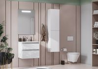 Товар: Тумба под раковину Roca The Gap 60 A857397806 подвесная Белый глянец - фото 12 Тумба под раковину Roca The Gap 60 A857397806 подвесная Белый глянец — фото 12, Мебель для ванной