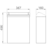 Товар: Ведро для мусора Nofer 14079.B Нержавеющая сталь глянцевая - фото 2 Ведро для мусора Nofer 14079.B Нержавеющая сталь глянцевая — фото 2, Мусорные ведра