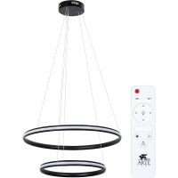 Подвесной светильник Artelamp Meridiana A2198SP-2BK Белый Черный — фото 1, Подвесные светильники