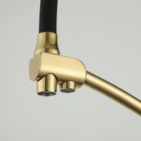 Смеситель для кухни Gappo G4398-13 Золото Черный — фото 3, Смесители для кухни