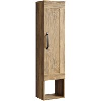 Шкаф пенал Aqwella Craft 30 CRF0503DB подвесной Дуб балтийский — фото 1, Мебель для ванной