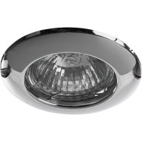 Встраиваемый светильник Artelamp Praktisch A1203PL-1CC Хром — фото 1, Точечные светильники