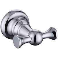 Двойной крючок Kaiser KH-2202 Хром — фото 1, Крючки для полотенец